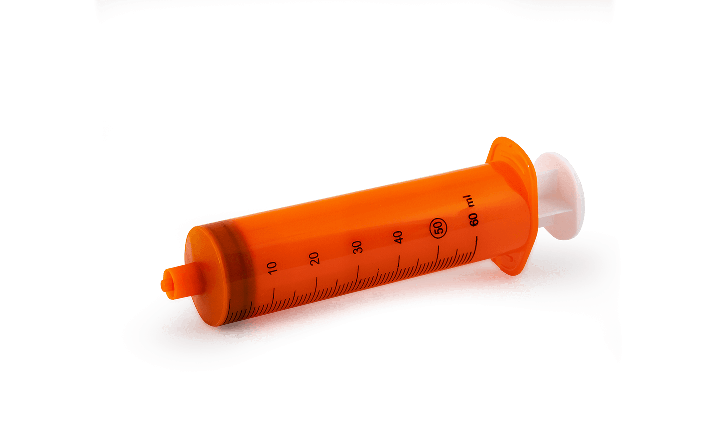 Opaque syringe for infusion systems